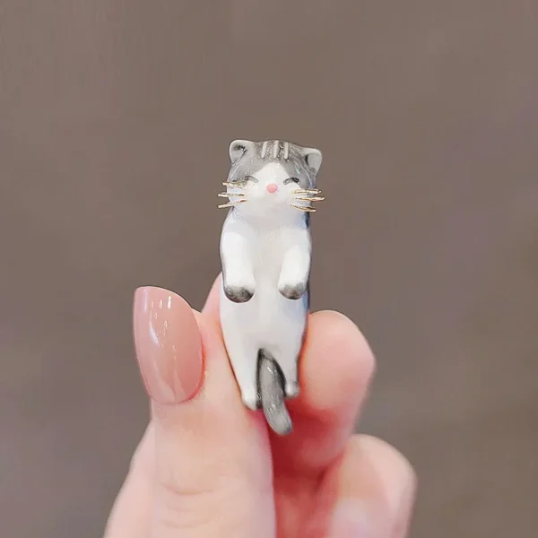 Cute Cat Animal Brooches