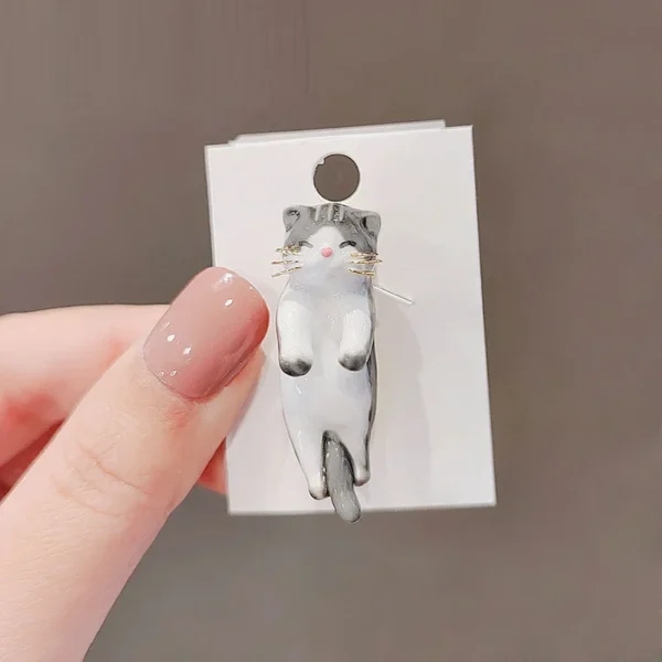 Cute Cat Animal Brooches - Image 3