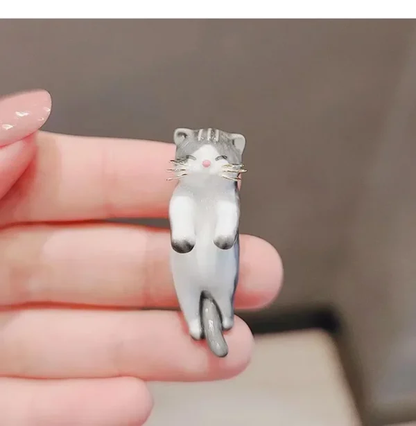 Cute Cat Animal Brooches - Image 6